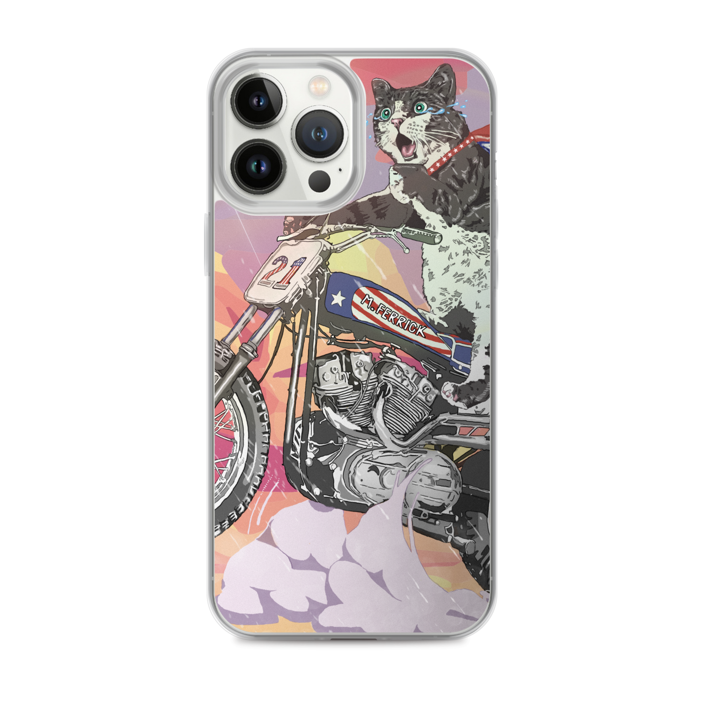 Motorcycle Suzie iPhone Case!