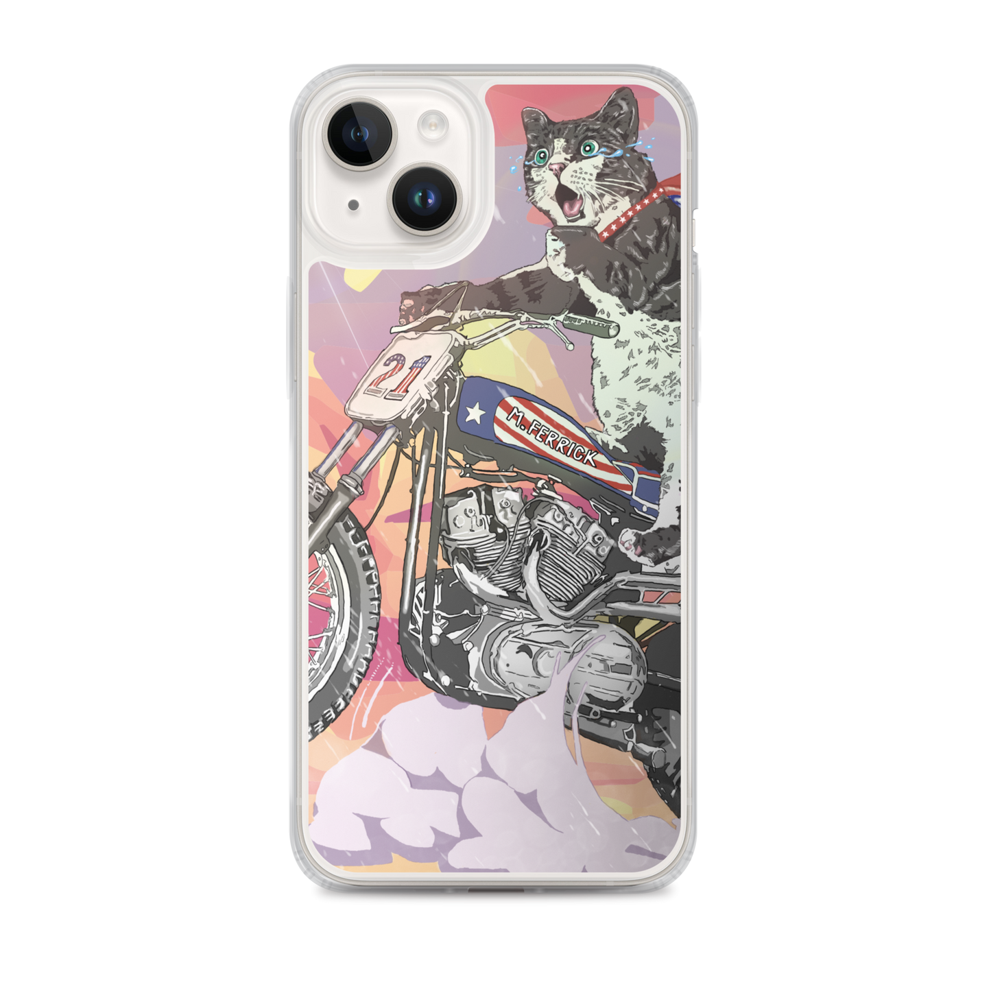 Motorcycle Suzie iPhone Case!